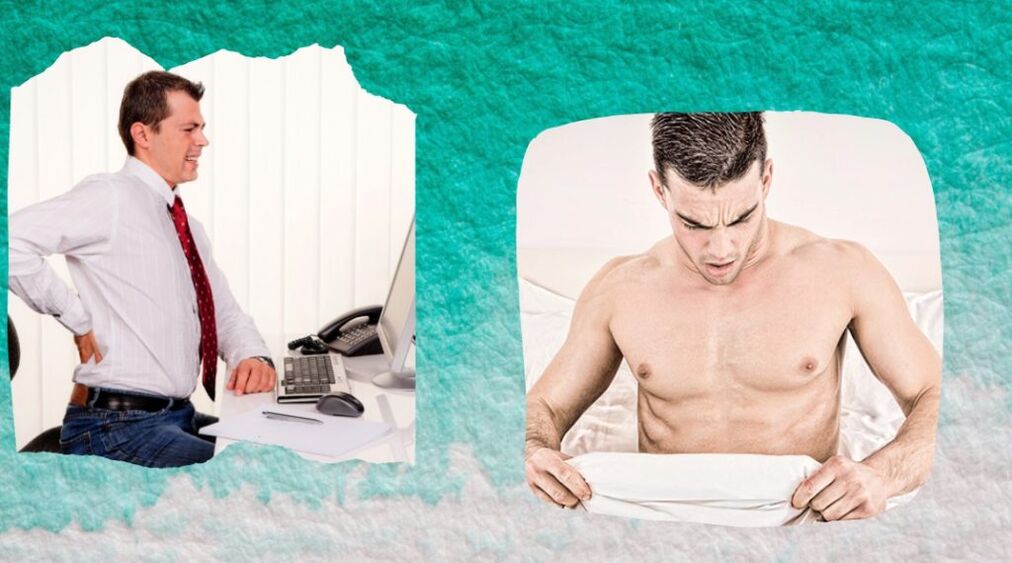 Síntomas de prostatite nos homes