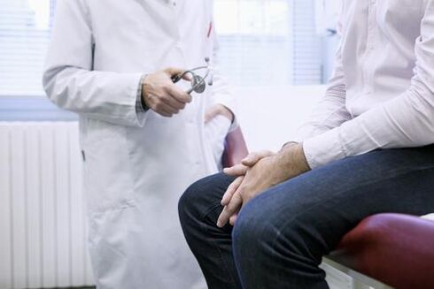 Consulta cun especialista en prostatite